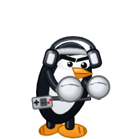 Nobara's Distro Fighter character, a customized penguin