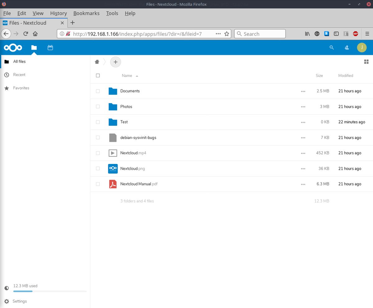 Alpine desktop screenshot