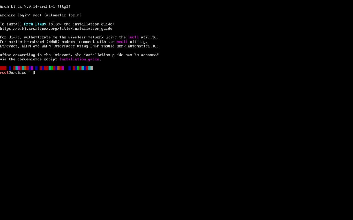 Arch Linux desktop screenshot