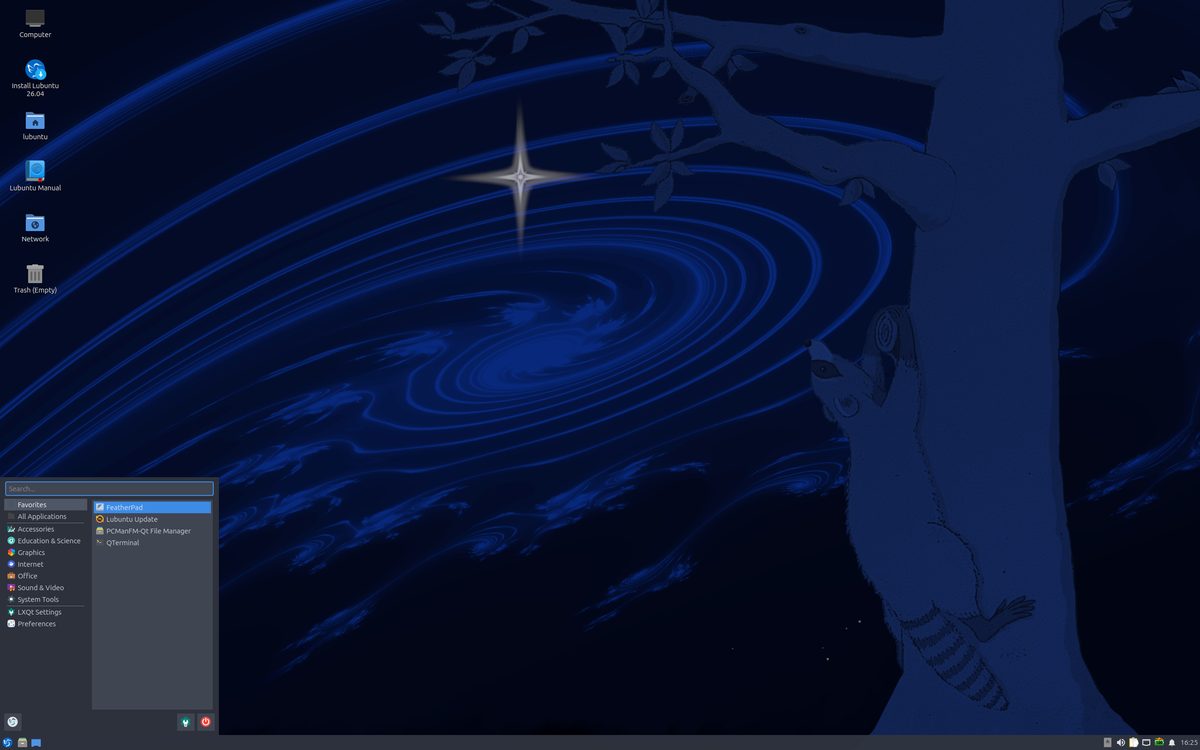 LXQt desktop screenshot