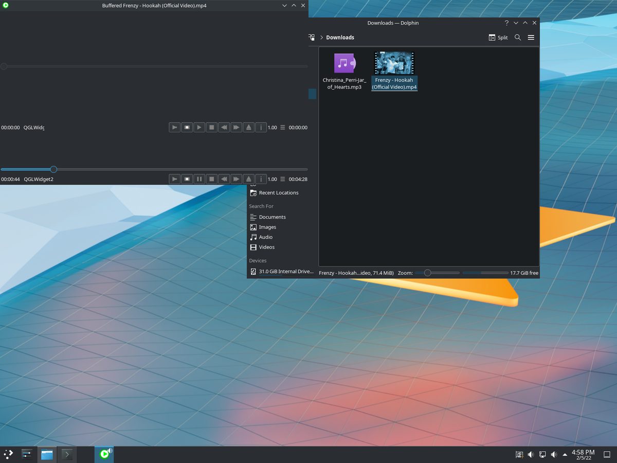 Slackware desktop screenshot