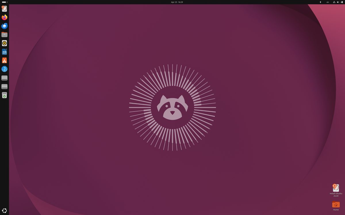 Ubuntu desktop screenshot