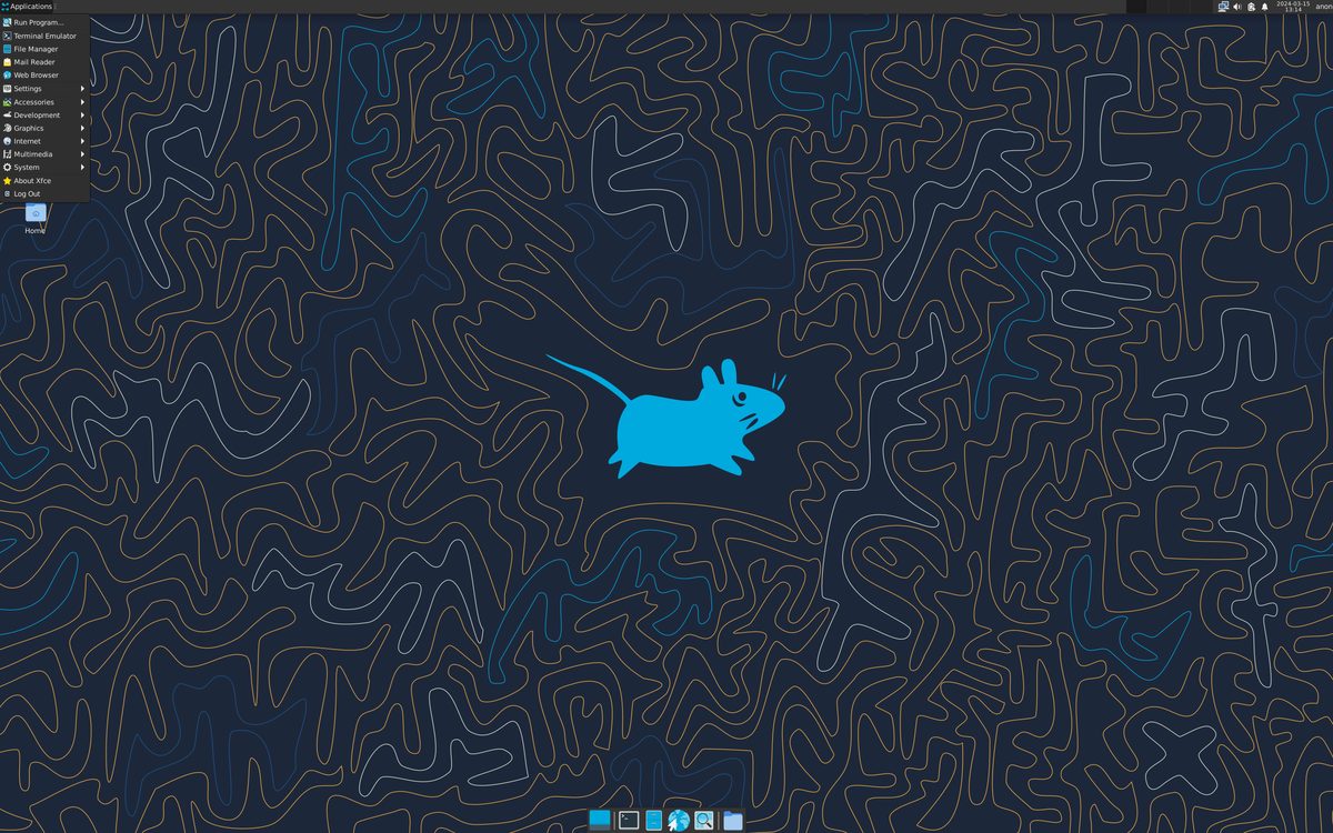 Void Linux desktop screenshot