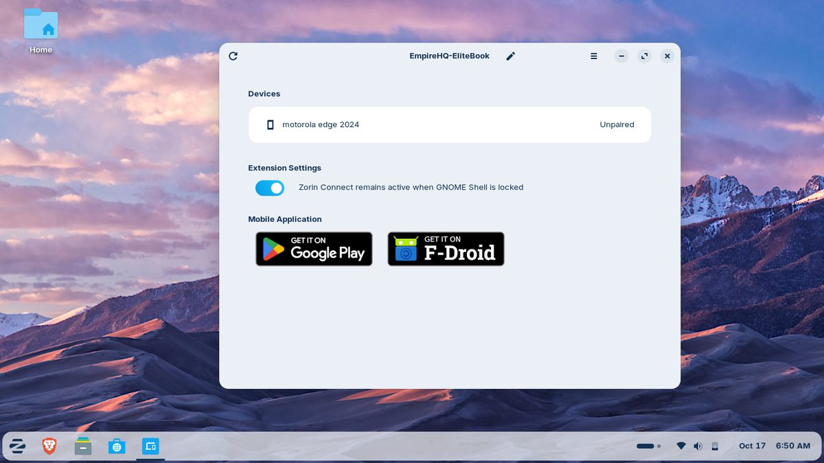 Zorin OS desktop screenshot