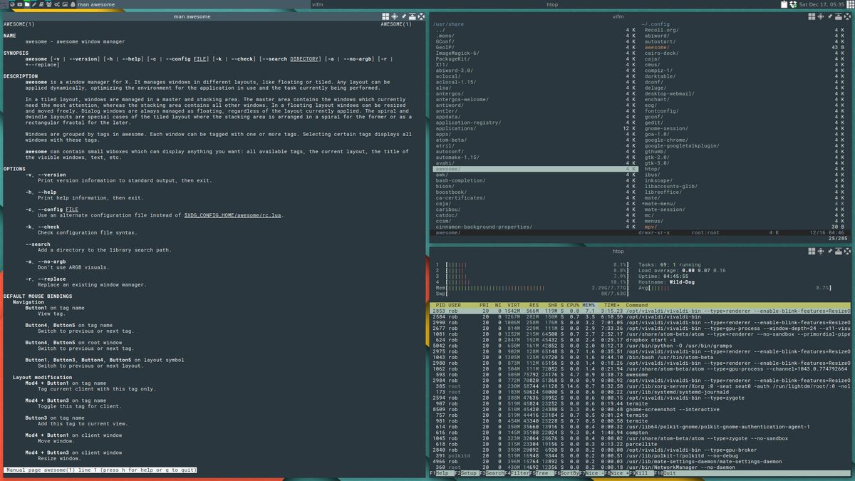 awesome desktop screenshot